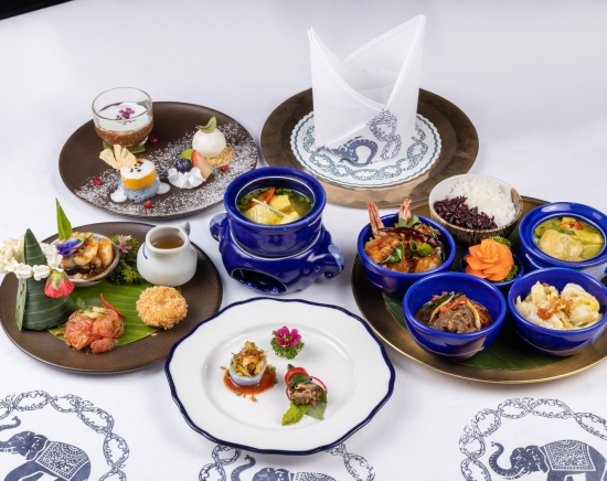 バンコクを代表する高級レストラン「ブルーエレファント（Blue Elephant）」 タイ料理 5コースセット＜サトーン店またはスクンビット店＞